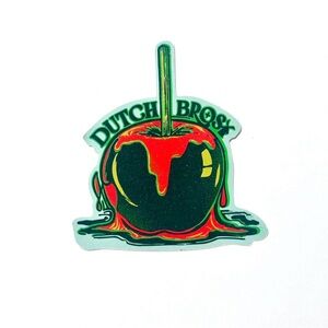 Dutch Bros Sticker September 2024 Caramel Apple